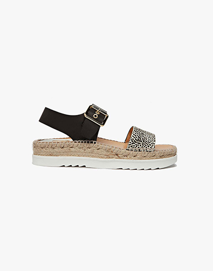 Leopard Print Sandal
